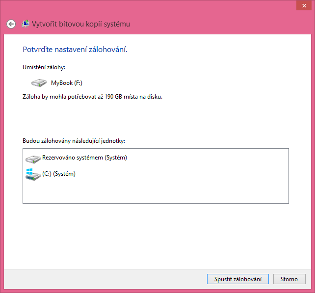 Bitová kopie systému Windows 8.1